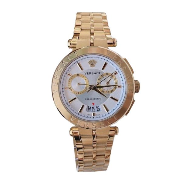Đồng Hồ Nam Versace VBR060017 Gold 45mm