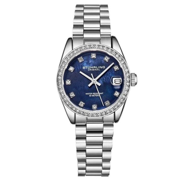 Đồng Hồ Nữ Thời Trang Stuhrling 3936.2 Dây Thép