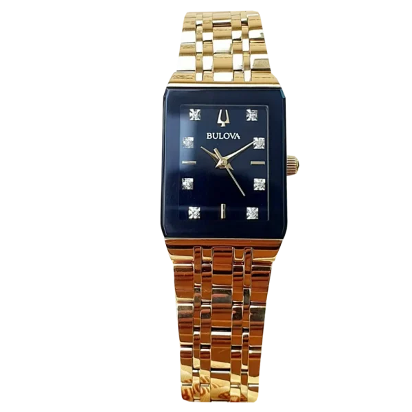 Đồng Hồ Nữ Bulova 97P135 Mặt Vuông