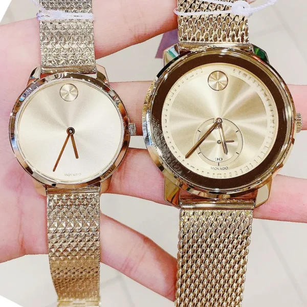 Đồng Hồ Đôi Movado 3600678 & 3600598