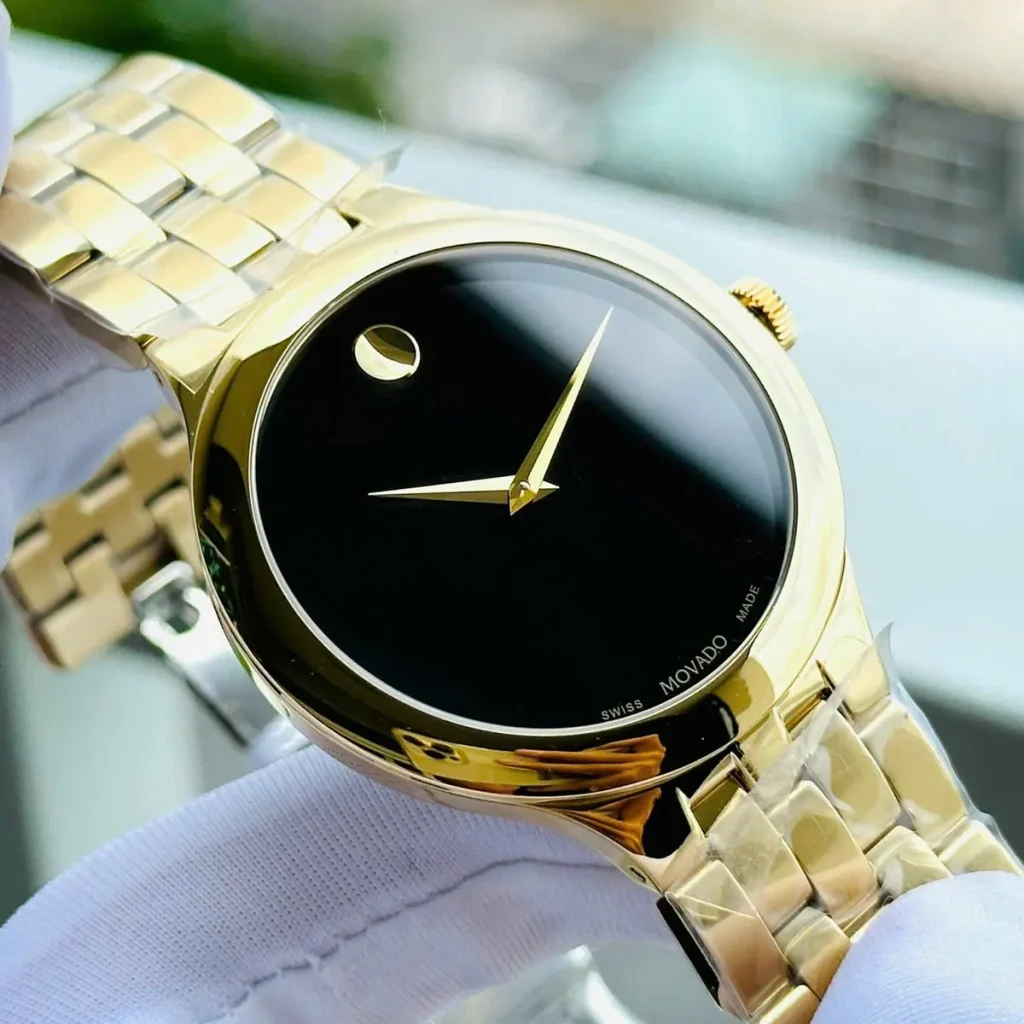 Movado Veturi Classic Gold PVD 0607417 (9)