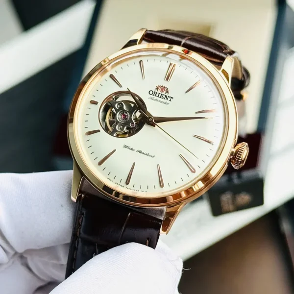 Đồng Hồ Nam Orient Bambino Open-Heart Automatic RA-AG0001S10B