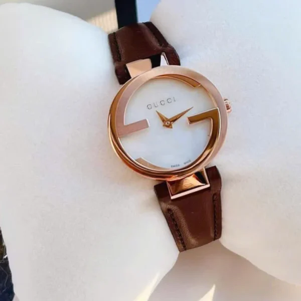 Đồng Hồ Nữ Gucci YA133516 Dây Da